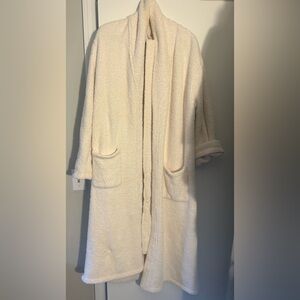 Barefoot Dreams Cozy Cream Bathrobe